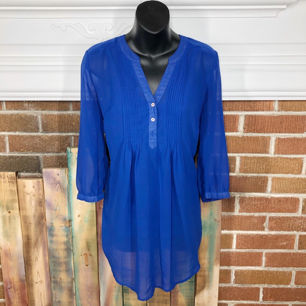 Maternity Blouse with Inner Tank Top